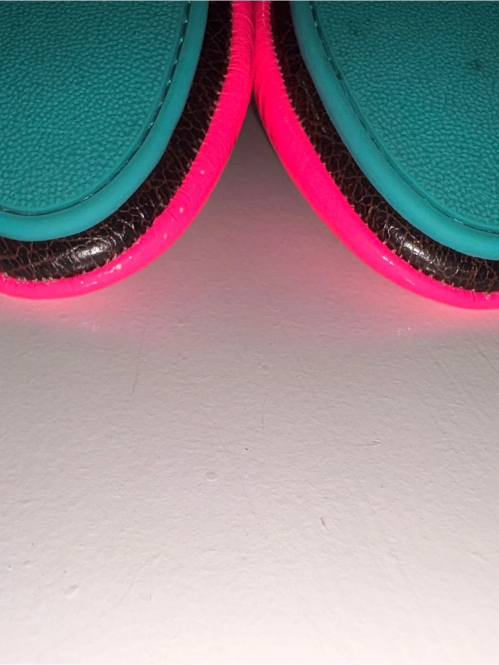 Tieks Kids Ballet Flats in Bright Neon Pink